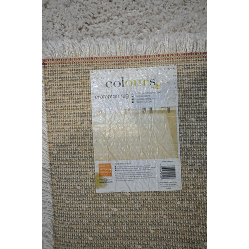 1385 - A COLOURS BY B&Q CROMPTON RANGE RUG, 230cm x 160cm