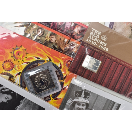 108 - A PLASTIC TUB CONTAINING A LARGE AMOUNT OF FIRST DAY AND COMMEMORATIVE COIN COVERS, to include 14x E... 