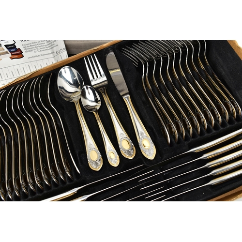 94 - AN 'SBS BESTECKE SOLINGEN' BRIEFCASE CANTEEN, complete with a twelve person table setting of cutlery... 