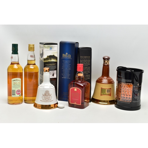 226 - WHISKY, nine bottles comprising one bottle of THE FIRST & LAST LEG, Single Speyside Malt distilled f... 