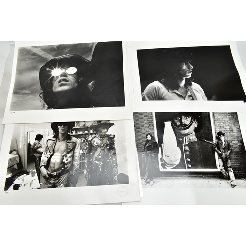 238 - MICHAEL COOPER PHOTOGRAPHS - THE ROLLING STONES, seven copies of original photographs taken by Micha... 