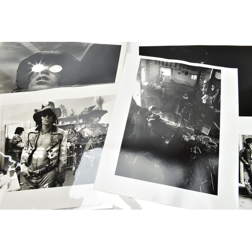 238 - MICHAEL COOPER PHOTOGRAPHS - THE ROLLING STONES, seven copies of original photographs taken by Micha... 