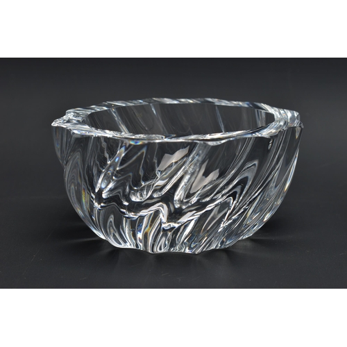 115 - DECORATIVE GLASS BY GORAN WARFF AND ANNA EHRNER FOR KOSTA, comprising a Polar Ice candle holder, ins... 