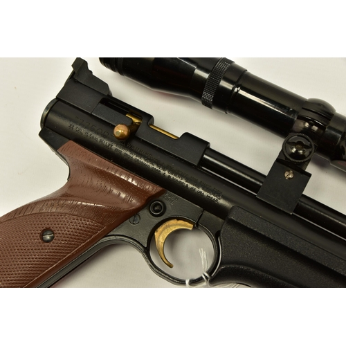 350 - A .22''  CROSMAN CO2 MODEL 2250B 'RAT CATCHER'  fitted with a Beamshop scope and silencer, serial nu... 