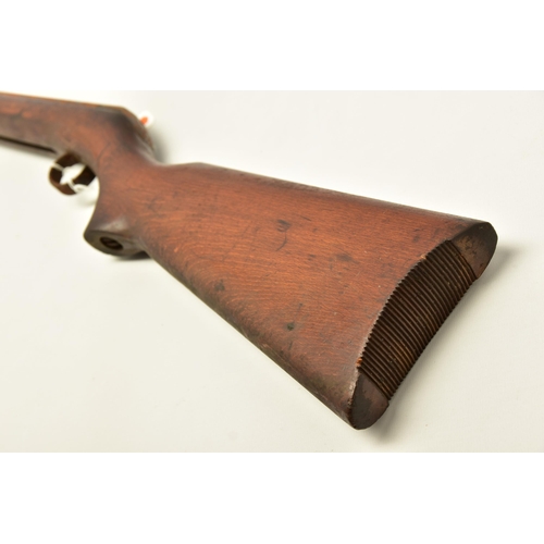 368 - A B.S.A. CADET MAJOR AIR RIFLE, serial number CC27991, heavy rusted overall and fails to engage sear... 