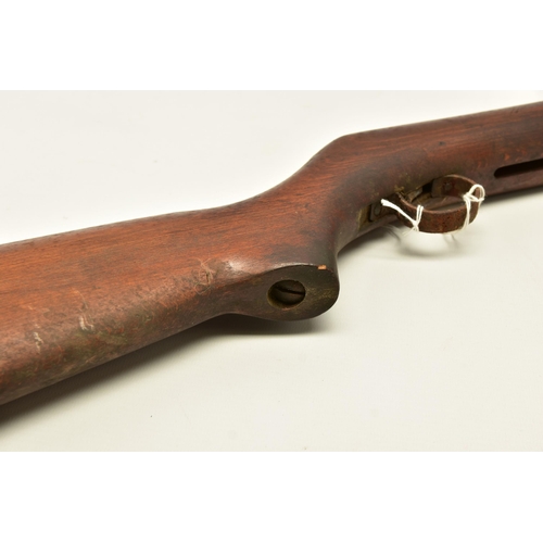 368 - A B.S.A. CADET MAJOR AIR RIFLE, serial number CC27991, heavy rusted overall and fails to engage sear... 