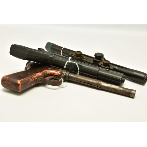 368 - A B.S.A. CADET MAJOR AIR RIFLE, serial number CC27991, heavy rusted overall and fails to engage sear... 