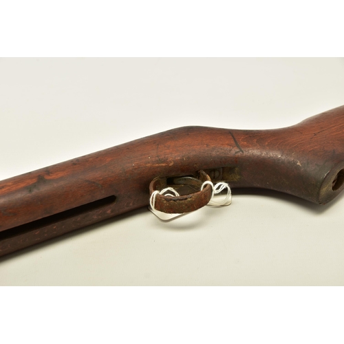 368 - A B.S.A. CADET MAJOR AIR RIFLE, serial number CC27991, heavy rusted overall and fails to engage sear... 