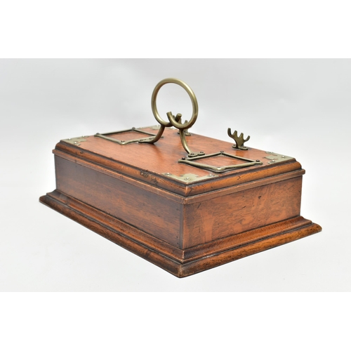 173 - SIX ITEMS OF 19TH AND EARLY 20TH CENTURY TREEN, comprising an Edwardian oak desk stand with silver p... 