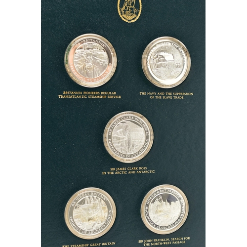 34 - THE MOUNTBATTEN MEDALLIC HISTORY OF BRITAIN AND THE SEA IN FOUR VOLUMES BY JOHN PINCHES LIMITED, com... 