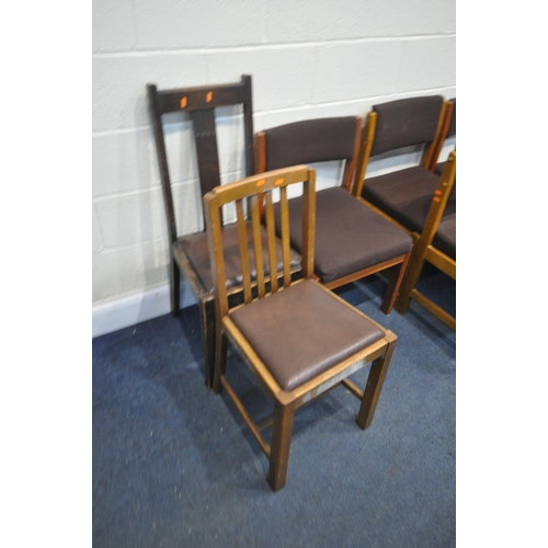 1220 - A LARGE SELECTION OF CHAIRS, of various ages, styles and materials (19)