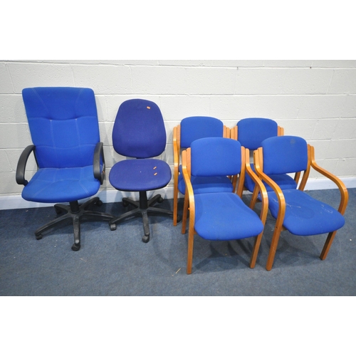 1220 - A LARGE SELECTION OF CHAIRS, of various ages, styles and materials (19)