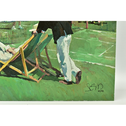 305 - SHEREE VALENTINE DAINES (BRITISH 1959) 'PERFECT MATCH', a signed limited edition print depicting fig... 