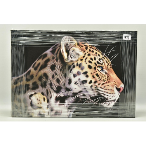 311 - DARRYN EGGLETON (SOUTH AFRICA 1981) 'THE WILD SIDE I', a signed limited edition box canvas print dep... 