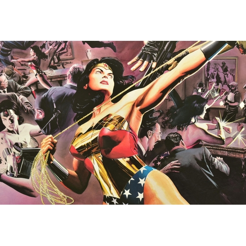 317 - ALEX ROSS FOR DC COMICS (AMERICAN CONTEMPORARY) 'WONDER WOMAN DEFENDER OF TRUTH', a signed limited e... 