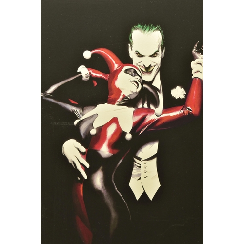 318 - ALEX ROSS FOR DC COMICS (AMERICAN CONTEMPORARY) 'TANGO WITH EVIL', a signed limited edition print de... 