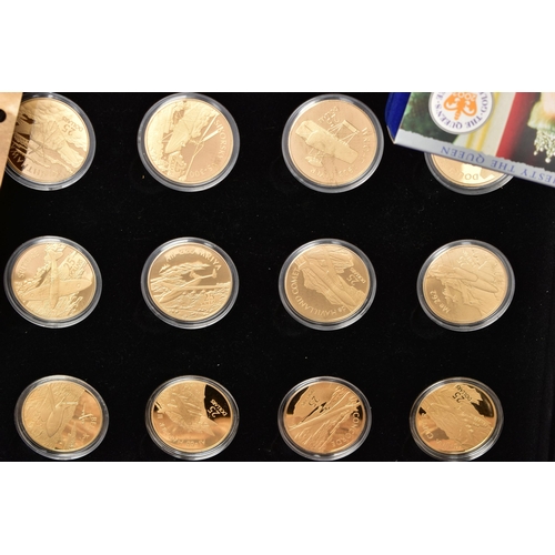 83 - A CARDBOARD BOX CONTAINING COINS AND COMMEMORATIVES, to include a Royal Mint cased set of 17 x Silve... 