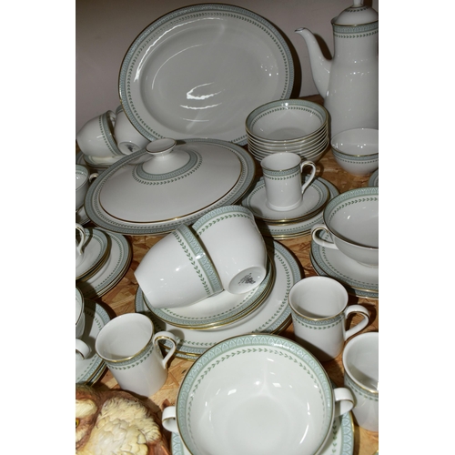 325 - AN EIGHTY EIGHT PIECE ROYAL DOULTON BERKSHIRE DINNER SERVICE TC1021, comprising a coffee pot, a  cre... 