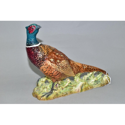 398 - A BESWICK PHEASANT FIGURE, impressed mark to base 1225. height 20cm (1) (Condition Report: small lum... 