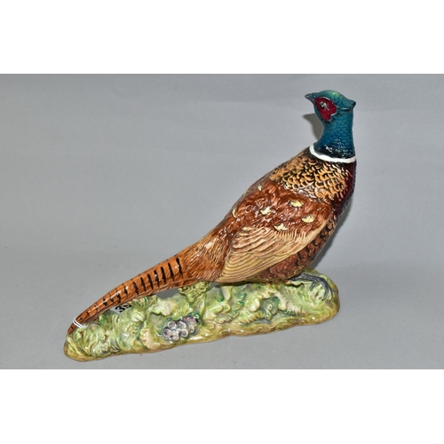 398 - A BESWICK PHEASANT FIGURE, impressed mark to base 1225. height 20cm (1) (Condition Report: small lum... 