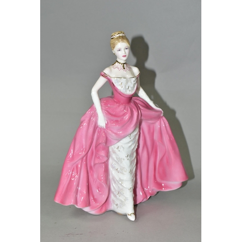 399 - A COALPORT 'MILLENNIUM DEBUT' LIMITED EDITION FIGURINE, 334/7500, designed by Elizabeth Emanuel, hei... 