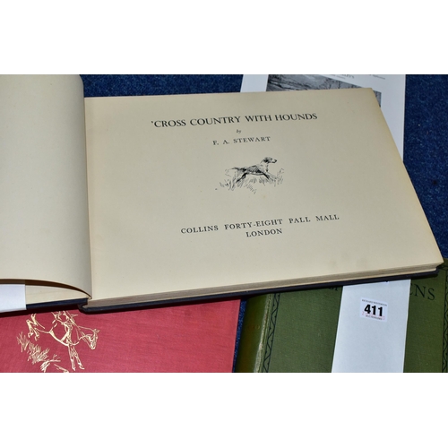 411 - THREE EARLY 20TH CENTURY BOOKS, comprising a 1912 edition of Royal Gardens by Cyril Ward, together w... 