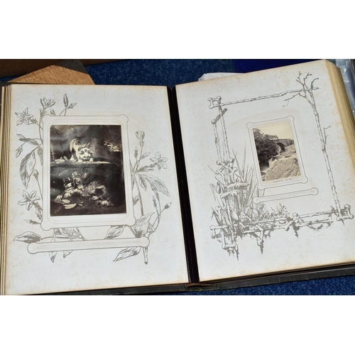 439 - SEVEN PHOTOGRAPH ALBUMS, six dating from the 1940's and Edwardian era featuring Family photographs a... 