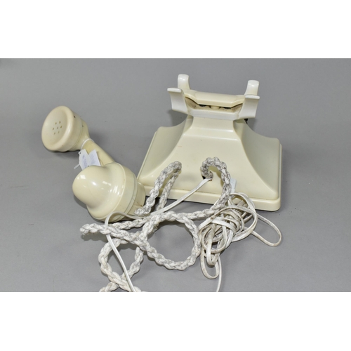 441 - AN IVORY COLOURED GPO TELEPHONE, recessed marks to handset - GPO No164 PL35 234, Condition Report: c... 