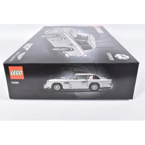 56 - A FACTORY SEALED LEGO CREATOR EXPERT 007 JAMES BOND ASTON MARTIN DB5, model no. 10262, never been op... 