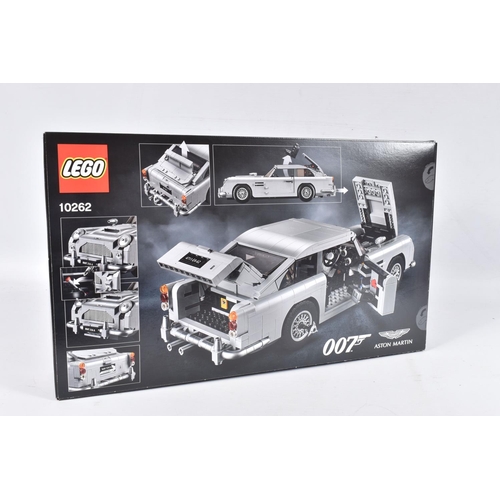 56 - A FACTORY SEALED LEGO CREATOR EXPERT 007 JAMES BOND ASTON MARTIN DB5, model no. 10262, never been op... 