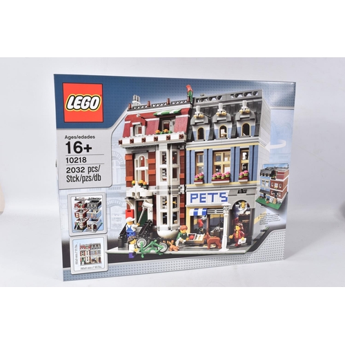 62 - A FACTORY SEALED LEGO CREATOR EXPERT PET SHOP, model no. 10218, 2032 pieces,  never opened with fact... 