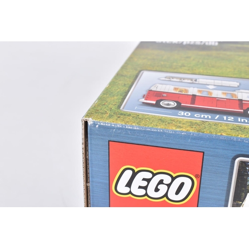 63 - A FACTORY SEALED LEGO CREATOR EXPERT VOLKSWAGON T1 CAMPER VAN, model no. 10220, 1334 pieces, never o... 