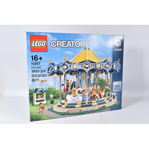 65 - A FACTORY SEALED LEGO CREATOR EXPERT CAROUSEL, model no. 1025, 2670 pieces,  unopened with factory s... 