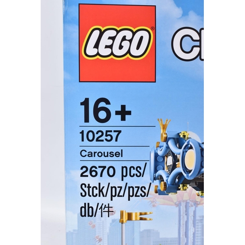 65 - A FACTORY SEALED LEGO CREATOR EXPERT CAROUSEL, model no. 1025, 2670 pieces,  unopened with factory s... 