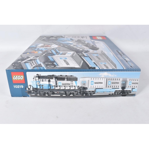 66 - A FACTORY SEALED LEGO CREATOR EXPERT 'MAERSK' TRAIN, model no. 10219, 1234 pieces, never opened with... 