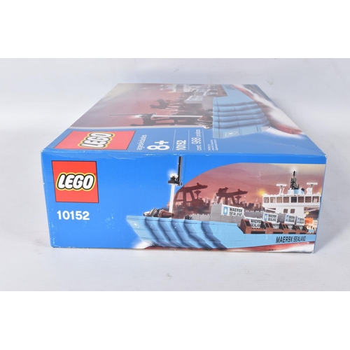 67 - A FACTORY SEALED LEGO CITY 'MAERSK SEALAND' CONTAINER SHIP, model no. 10152, box states 'cont. 988 p... 