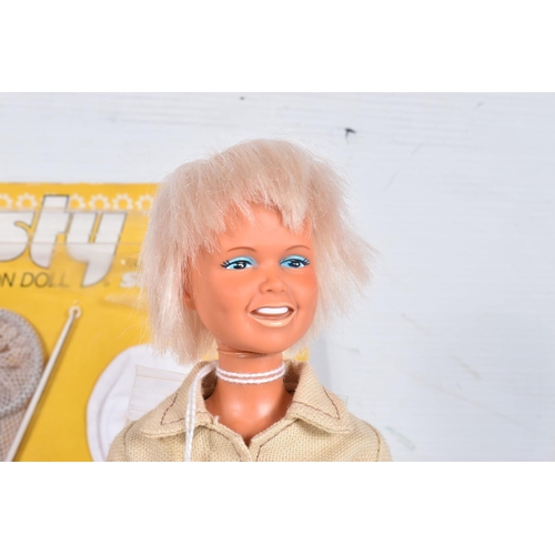 83 - AN UNBOXED G.M.F.G. KENNER DENYS FISHER DUSTY DOLL, appears complete and in fair condition, with a K... 