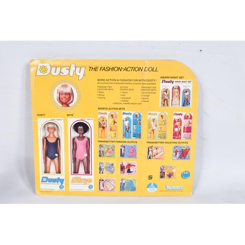 83 - AN UNBOXED G.M.F.G. KENNER DENYS FISHER DUSTY DOLL, appears complete and in fair condition, with a K... 