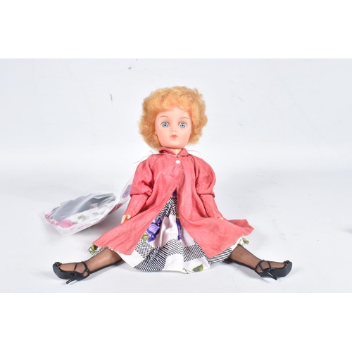 83 - AN UNBOXED G.M.F.G. KENNER DENYS FISHER DUSTY DOLL, appears complete and in fair condition, with a K... 