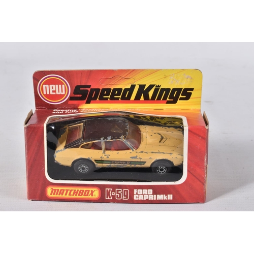 124 - A QUANTITY OF BOXED MATCHBOX SUPERKINGS FORD SIERRA CAR MODELS, No.K-100 (XR4i) and K-162 (RS 500 Co... 