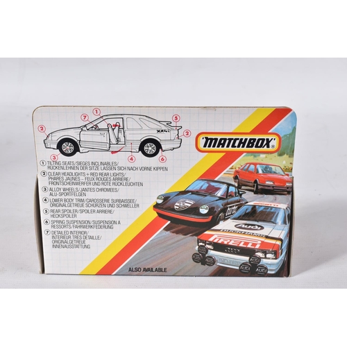 124 - A QUANTITY OF BOXED MATCHBOX SUPERKINGS FORD SIERRA CAR MODELS, No.K-100 (XR4i) and K-162 (RS 500 Co... 