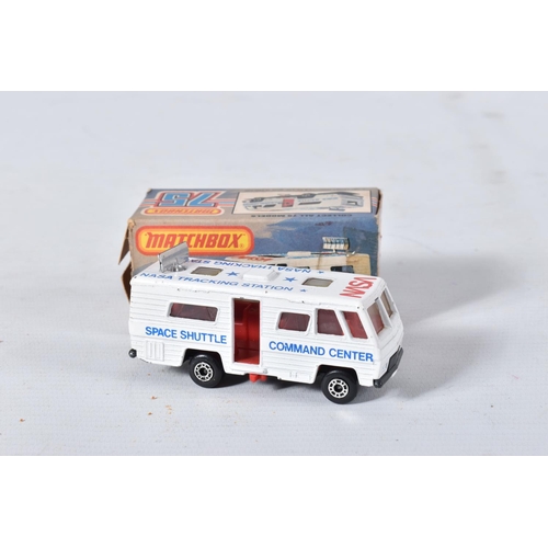 127 - A QUANTITY OF BOXED MATCHBOX SUPERFAST 1-75 SERIES DIECAST VEHICLES, to include a number of Ford car... 