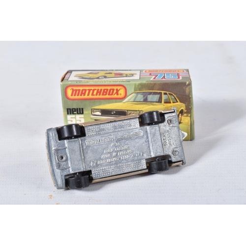 127 - A QUANTITY OF BOXED MATCHBOX SUPERFAST 1-75 SERIES DIECAST VEHICLES, to include a number of Ford car... 