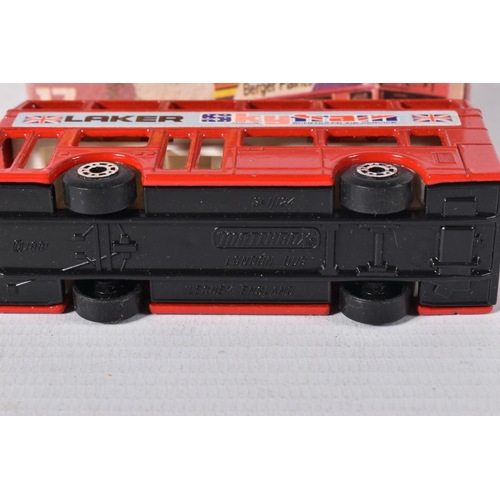 127 - A QUANTITY OF BOXED MATCHBOX SUPERFAST 1-75 SERIES DIECAST VEHICLES, to include a number of Ford car... 