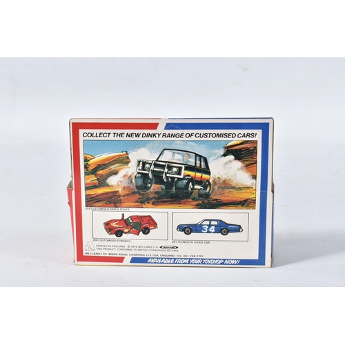 146 - FIVE BOXED LATER ISSUE DINKY TOYS CARS, Volvo 265DL Estate, No.122 (Italian made model), Austin Prin... 