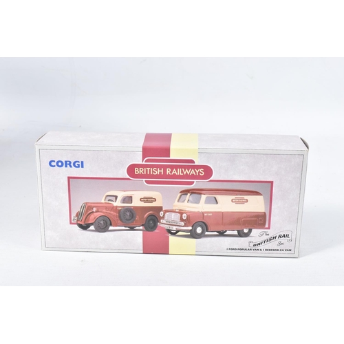 161 - A QUANTITY OF BOXED CORGI CLASSICS MODELS AND GIFT SETS, to include assorted Bedford O Series Pantec... 