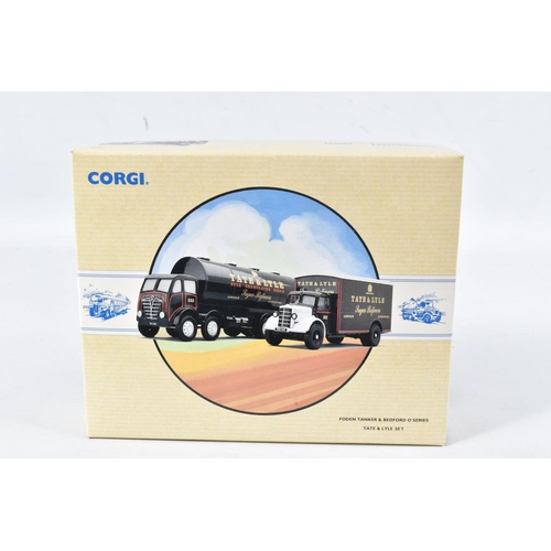 161 - A QUANTITY OF BOXED CORGI CLASSICS MODELS AND GIFT SETS, to include assorted Bedford O Series Pantec... 