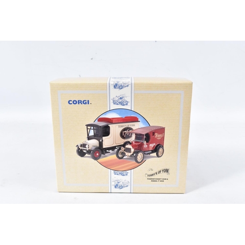 161 - A QUANTITY OF BOXED CORGI CLASSICS MODELS AND GIFT SETS, to include assorted Bedford O Series Pantec... 