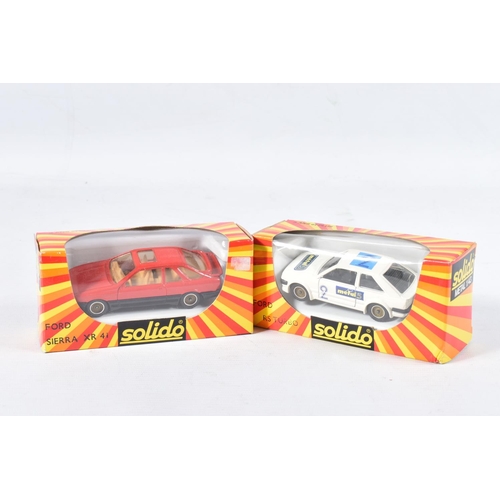 166 - A QUANTITY OF BOXED AND UNBOXED SOLIDO 1/43 SCALE DIECAST VEHICLES, vast majority are models of vari... 