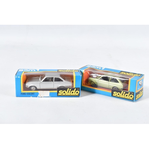 166 - A QUANTITY OF BOXED AND UNBOXED SOLIDO 1/43 SCALE DIECAST VEHICLES, vast majority are models of vari... 